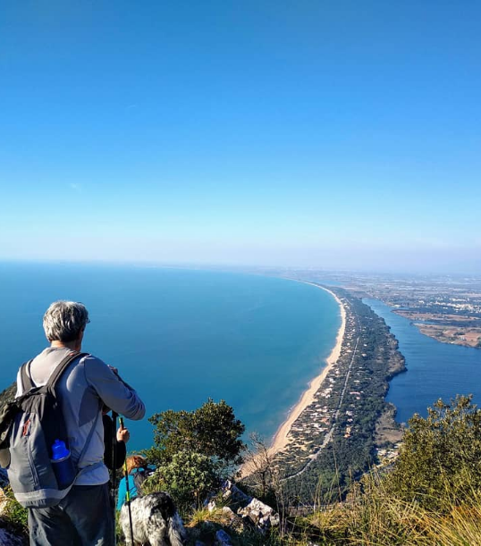 hiking trail with breathtaking views of the coastline