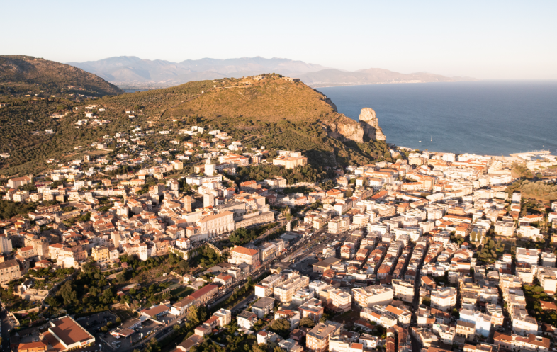 Terracina from above